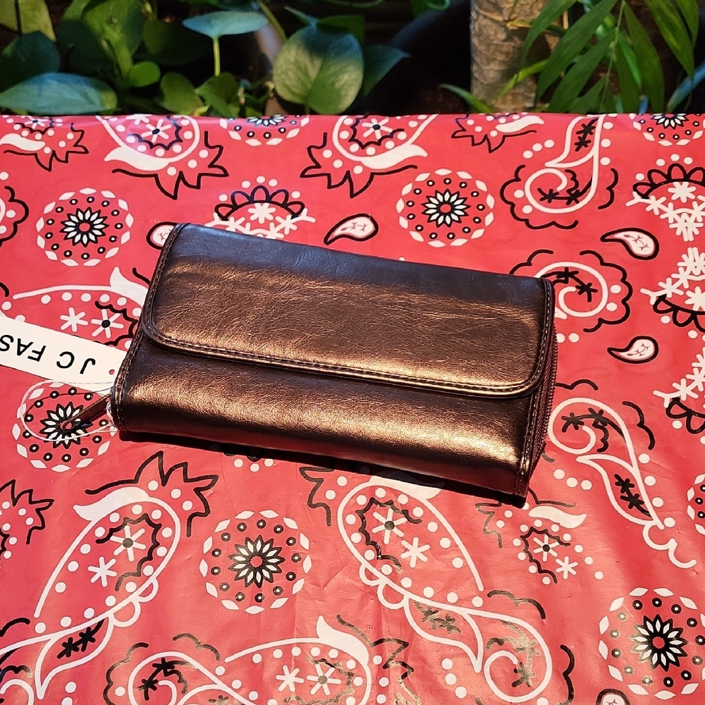 Elegant Metallic Brown Women's Clutch,new